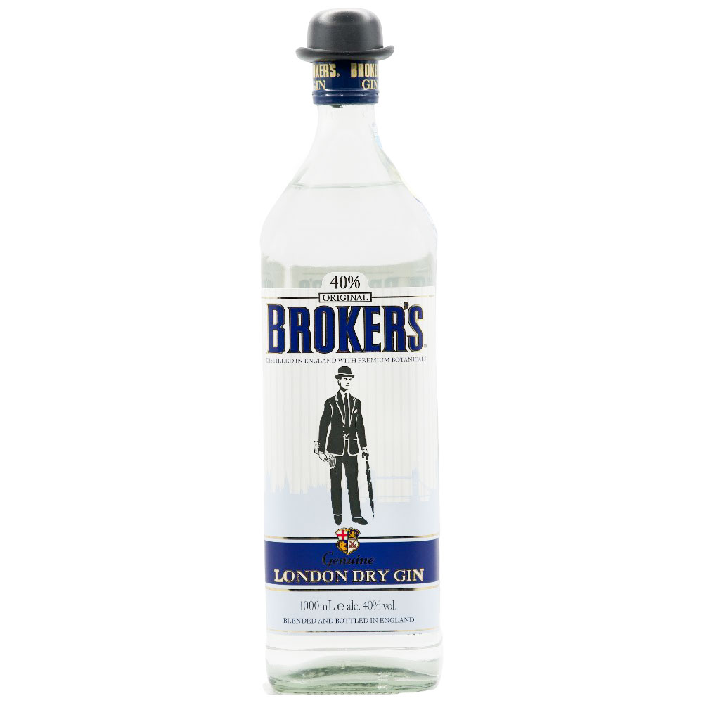 ჯინი Brokers London Dry 40% - 1.0ლ